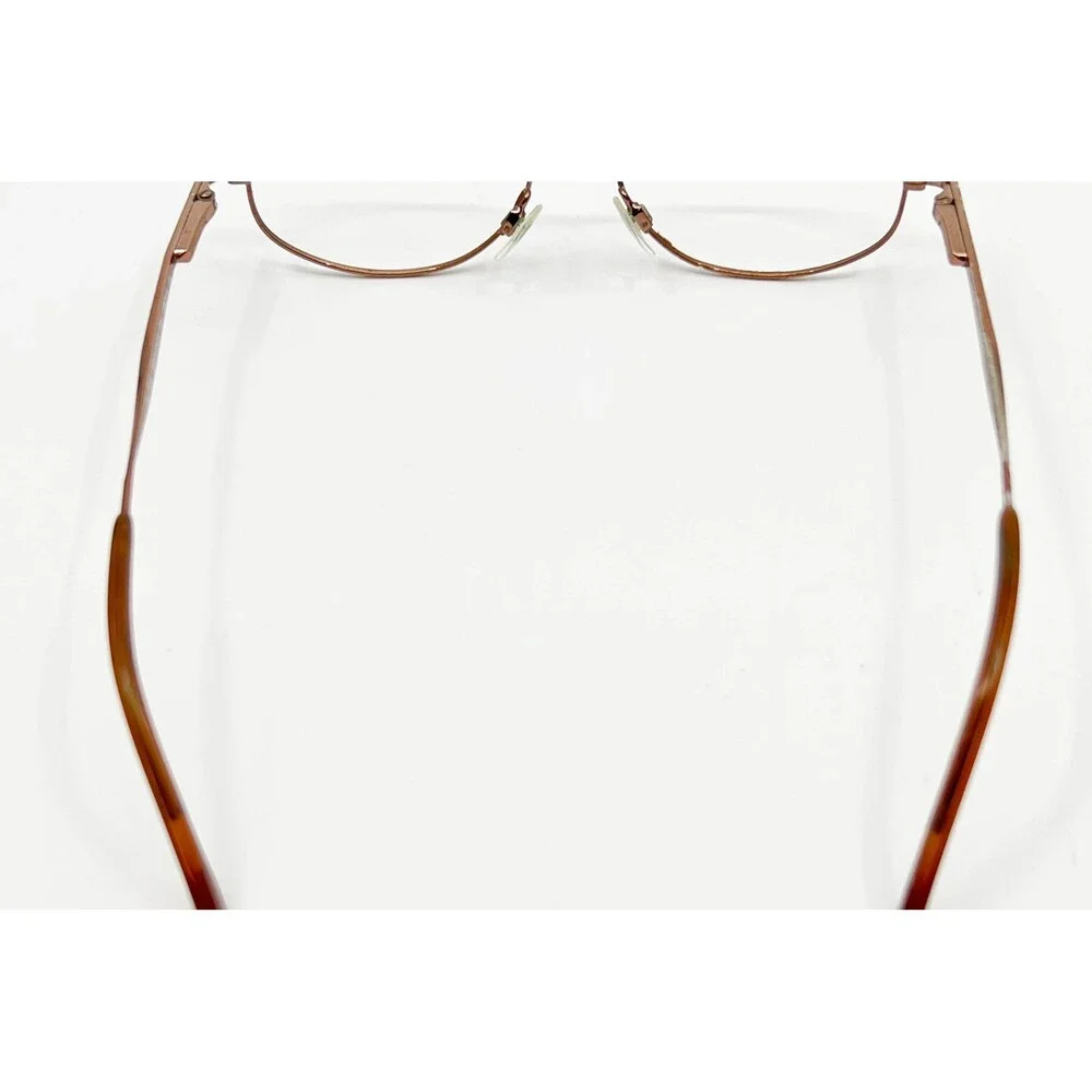 Revlon Eyeglasses Women Brown Oval RV 506 Brown Blush 48-15-135